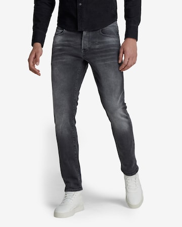 Slimfit Jeans di G-Star RAW in nero: frontale