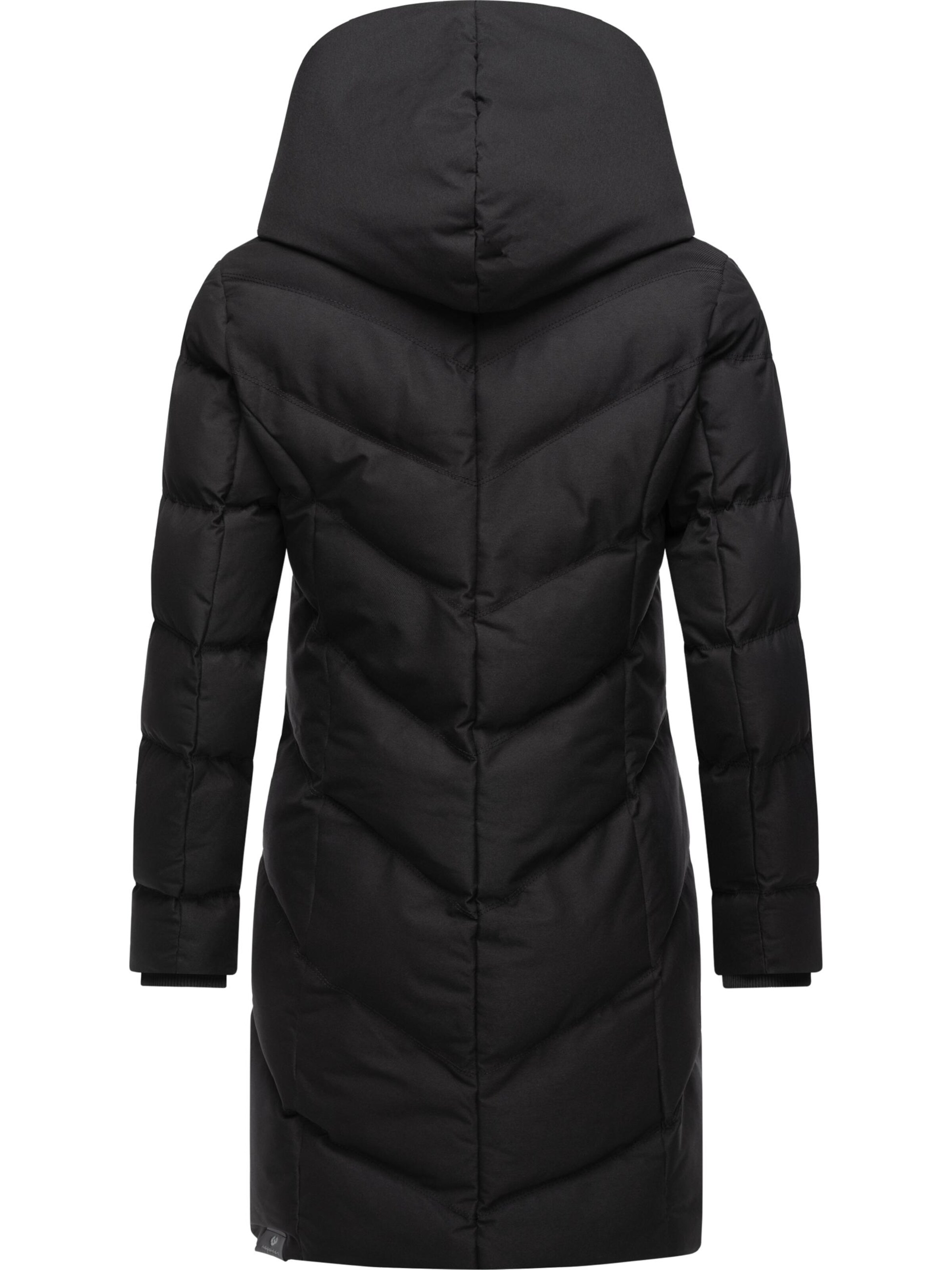 Ragwear Funktionsmantel 'Natalka' in Schwarz