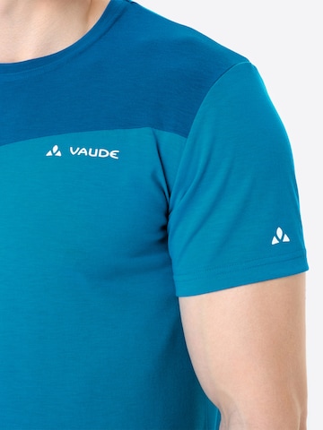 VAUDE Functioneel shirt 'Sveit' in Blauw