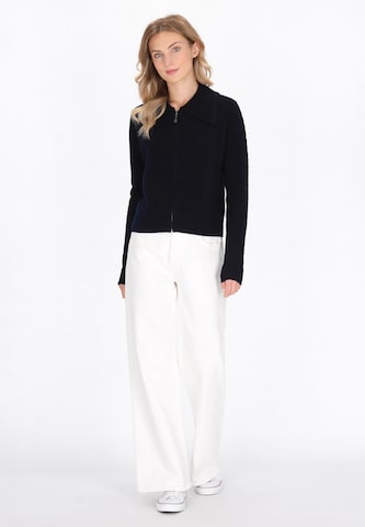 DreiMaster Maritim Gebreid vest in Blauw