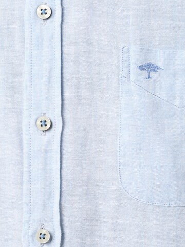 FYNCH-HATTON Regular fit Button Up Shirt in Blue