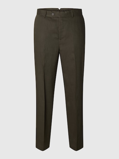SELECTED Pleated Pants in 64 in Dark brown, Item view