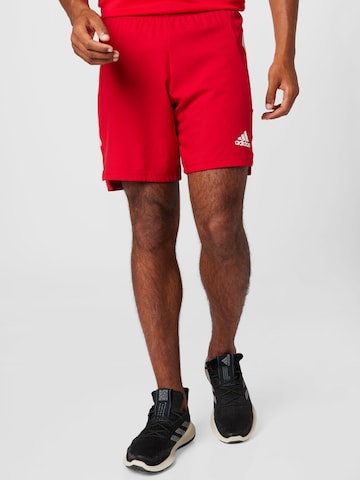 ADIDAS SPORTSWEAR Regular Shorts 'Condivo 21 Primeblue' in Rot: predná strana