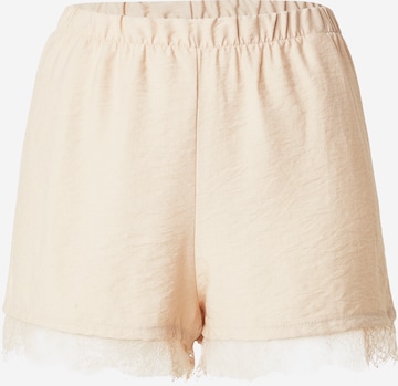 ABOUT YOU Regular Housut värissä beige: etupuoli