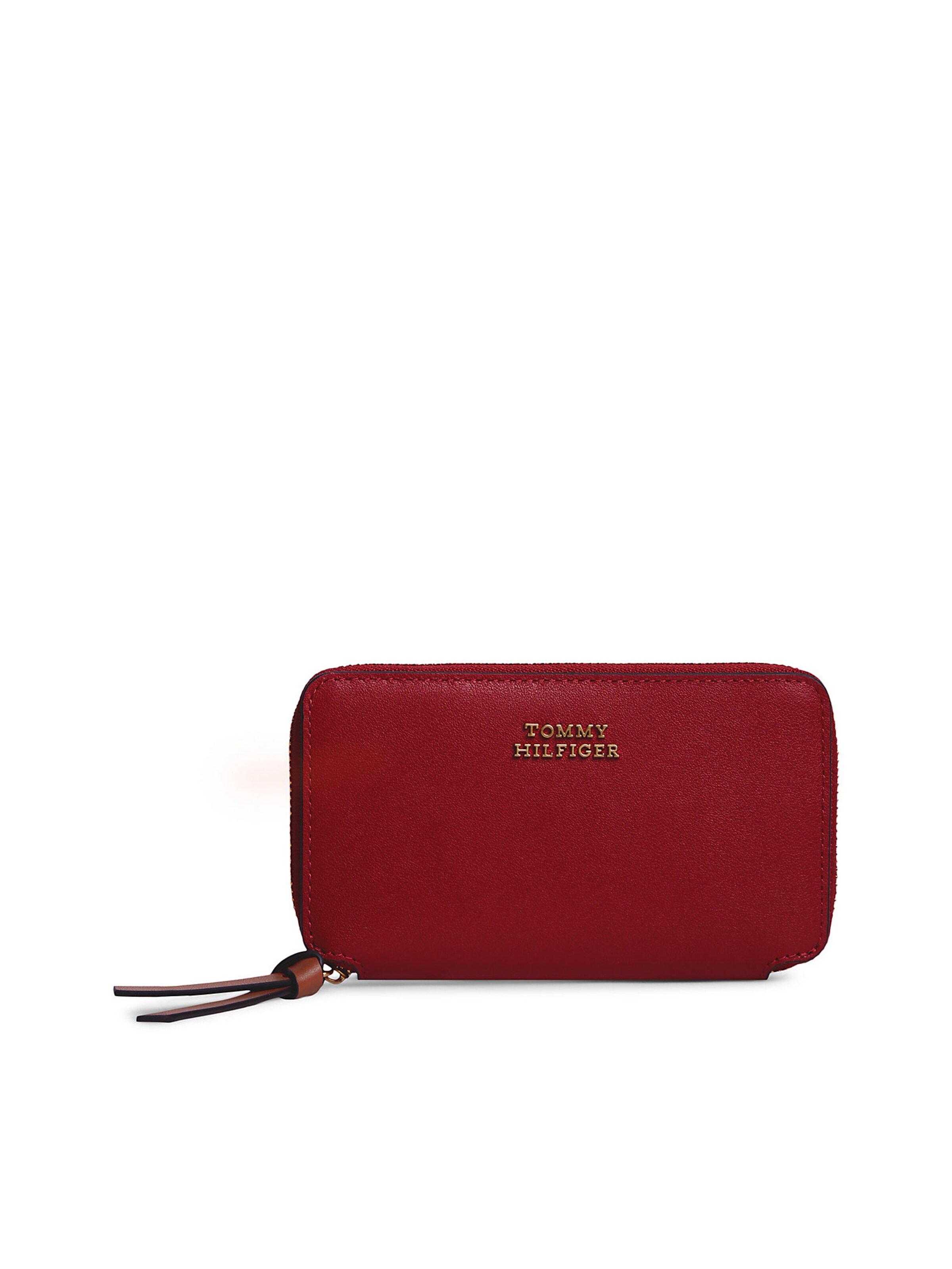 TOMMY HILFIGER Wallet in Red: front