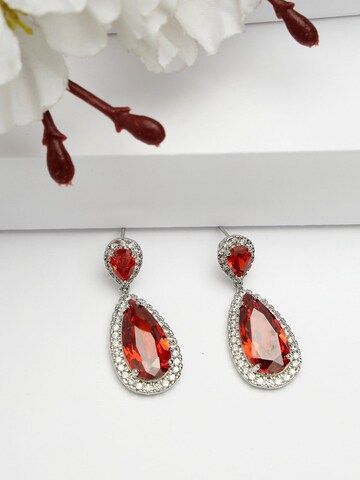 AVANT-GARDE PARIS Ohrringe 'Carmena' in Rot