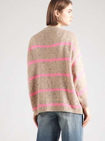 Hailys Knit cardigan 'Ka44ta' in Beige