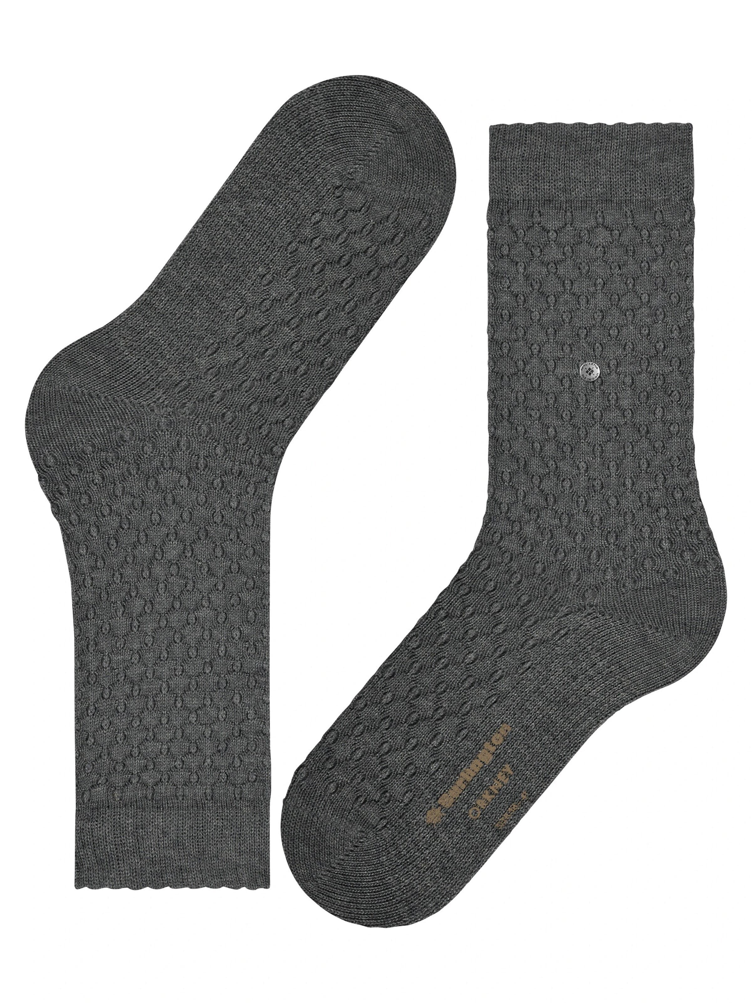 BURLINGTON Socken 'Orkney' in Grau
