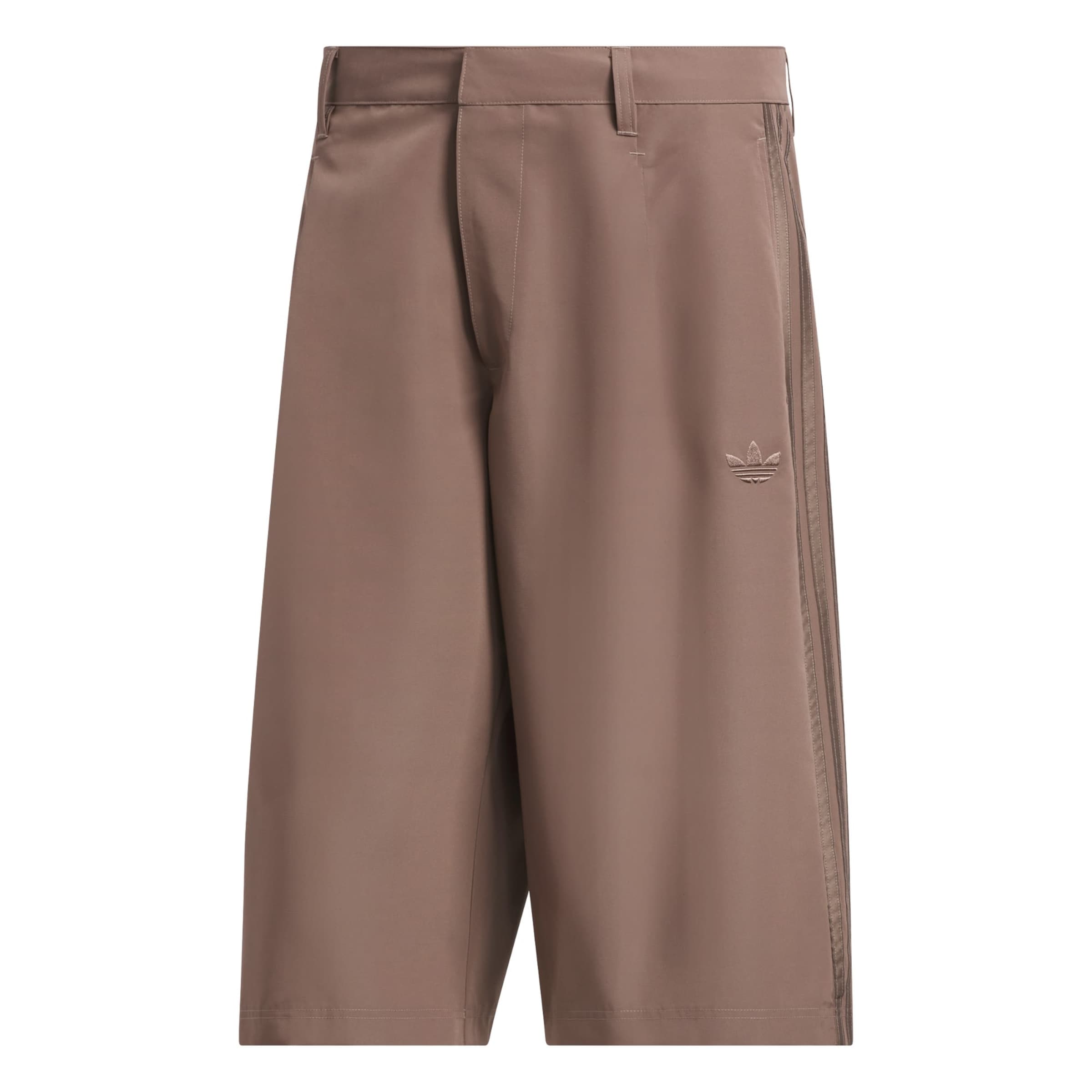 Wide leg Pantaloni de la ADIDAS ORIGINALS pe maro: față