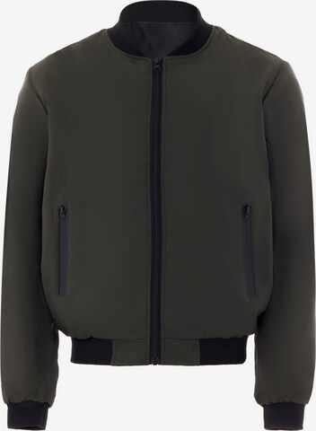 TUFFSKULL Between-Season Jacket in Green: front