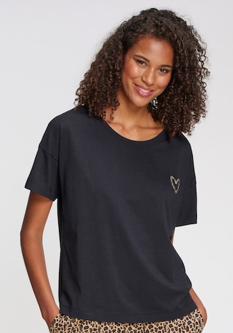s.Oliver - Camisa em preto: frente
