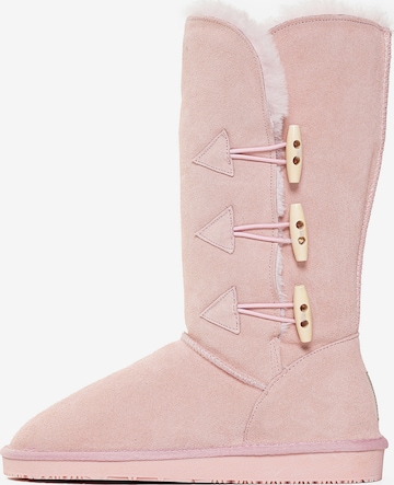 Gooce Snow Boots 'Cornice' in Pink: front