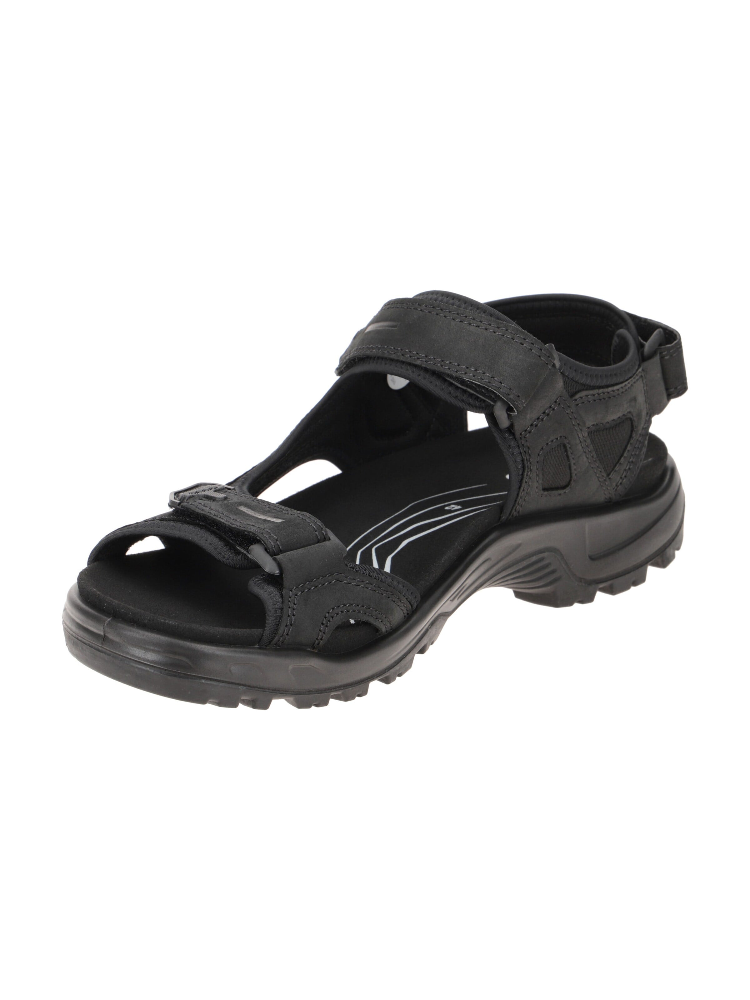 ECCO Sandale‌‌‌ in Schwarz: Vorderseite