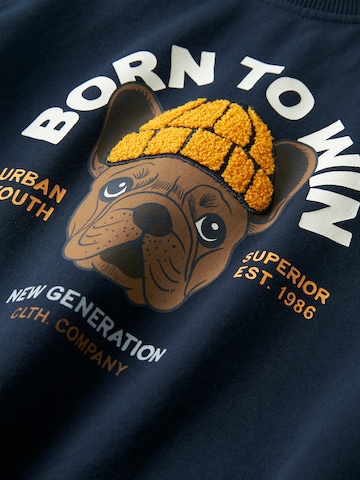 NAME IT Sweatshirt 'NMMRIGUNA' in Blue