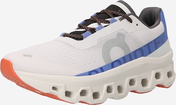 On Running shoe 'Cloudmonster' in White: front