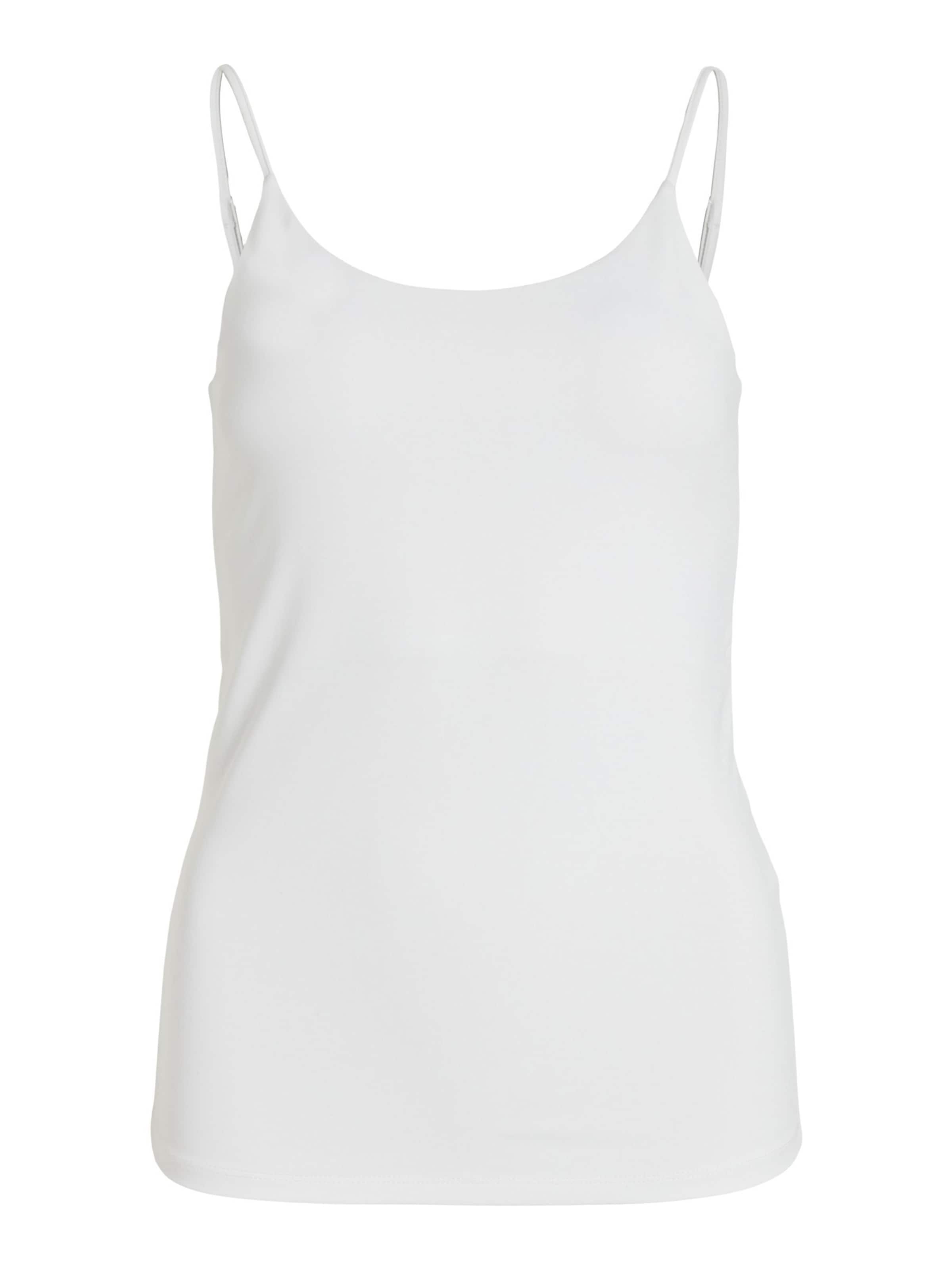 VILA Top 'VIKenza' w kolorze biały: przód