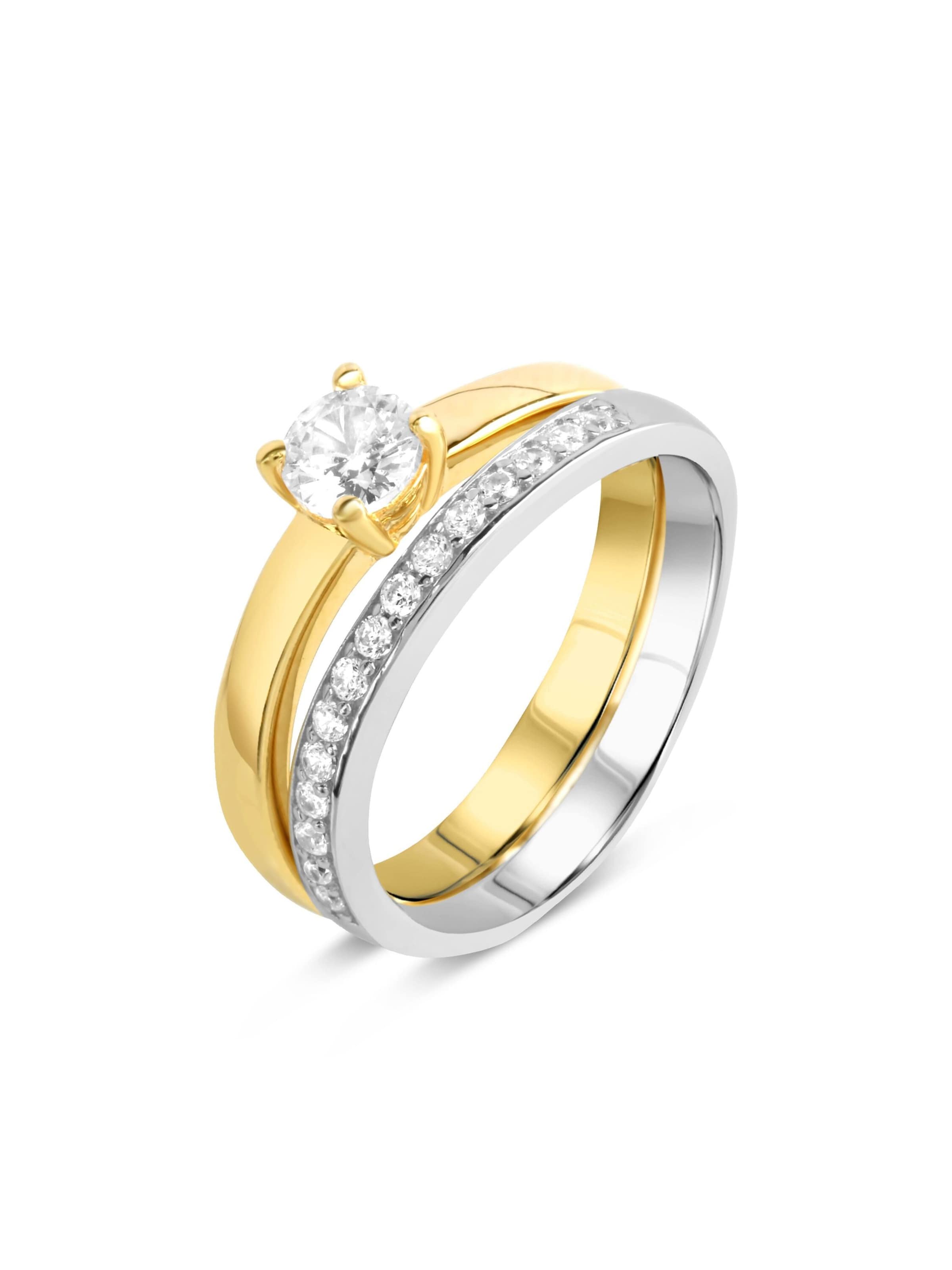 Bague Zeeme en mélange de couleurs : devant