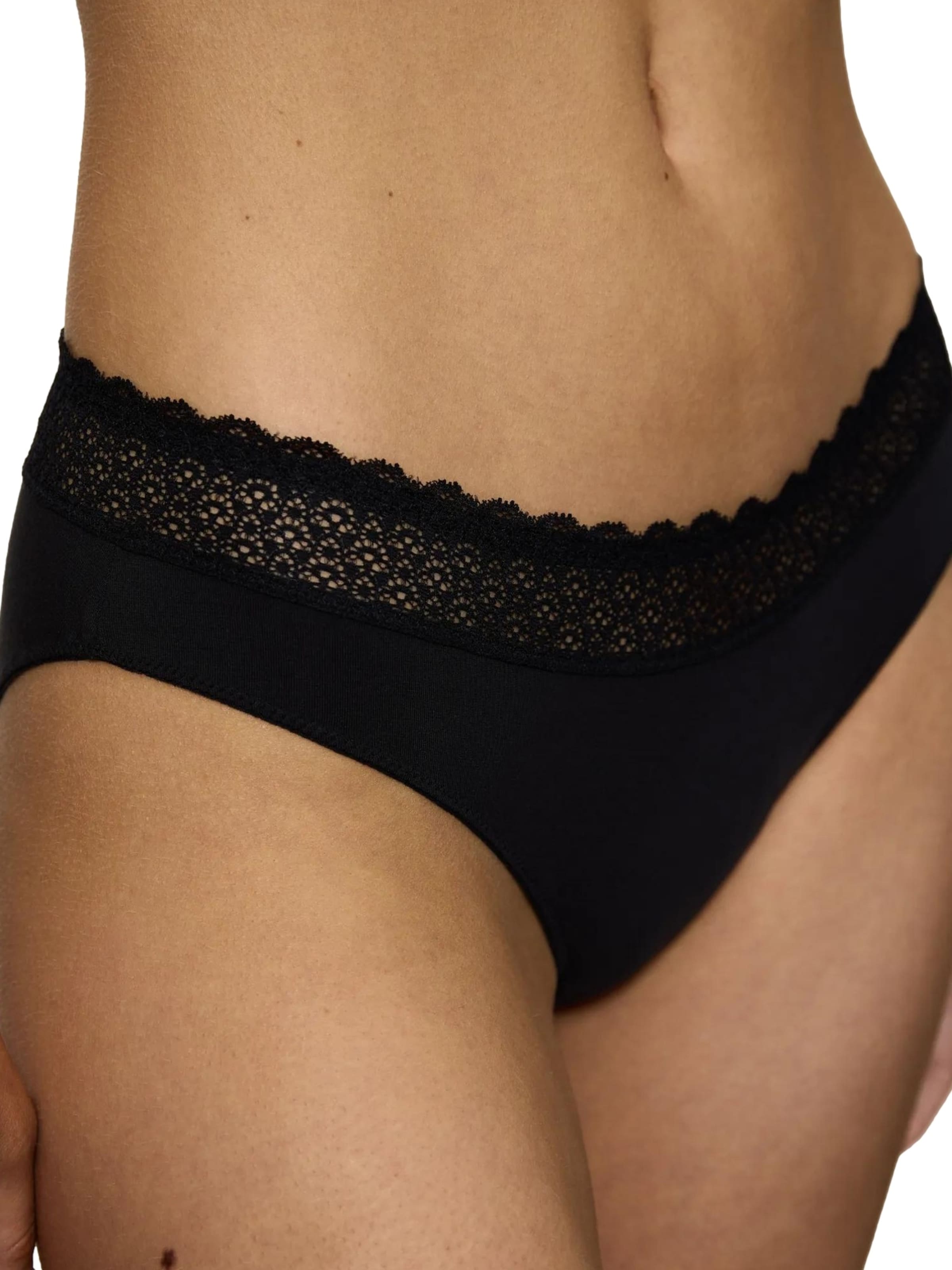 TRIUMPH Slip 'Feel of Modal' in Schwarz