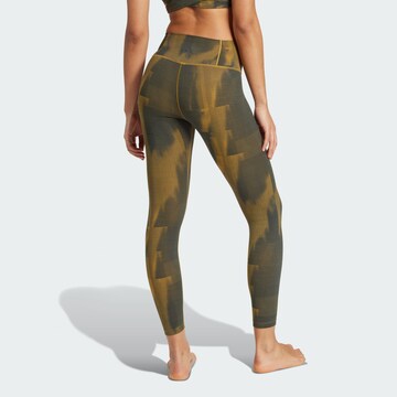 ADIDAS PERFORMANCE Skinny Sportbroek 'All Me' in Brons