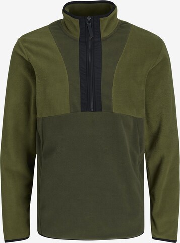 JACK & JONES Sweatshirt in Groen: voorkant