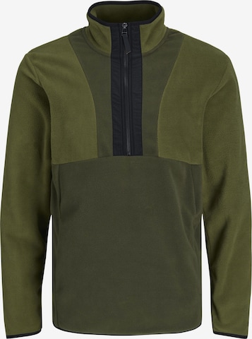 JACK & JONES Sweatshirt in Groen: voorkant