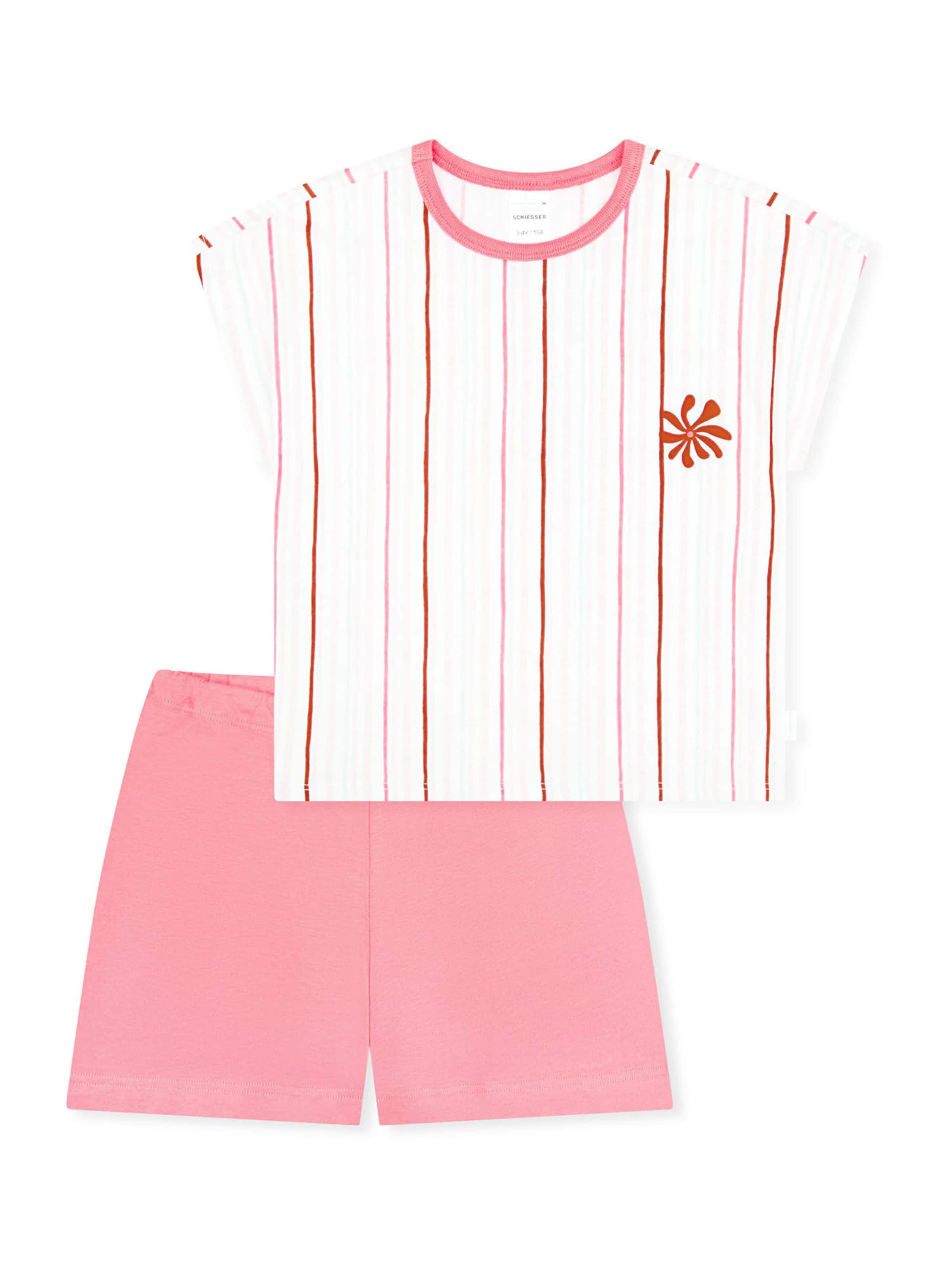 Pyjama ' Kids Nightwear ' SCHIESSER en rose : devant