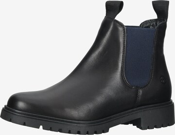 TAMARIS Chelsea Boots in Black: front