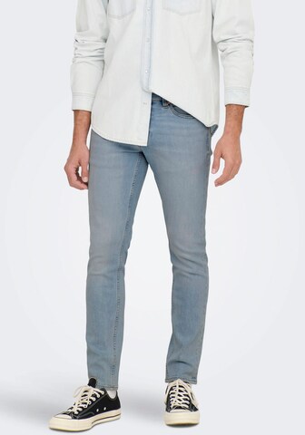 Only & Sons Slimfit ONLY & SONS Slim-fit-Jeans in Blau