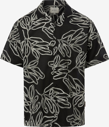Coupe regular Chemise 'Mauro' Redefined Rebel en noir : devant