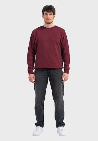 Sweat-shirt 'Plain Basic' Oldskull en rouge