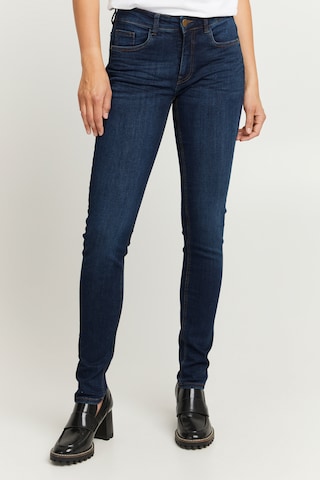 Fransa Skinny Jeans 'Zoza' in Blauw: voorkant