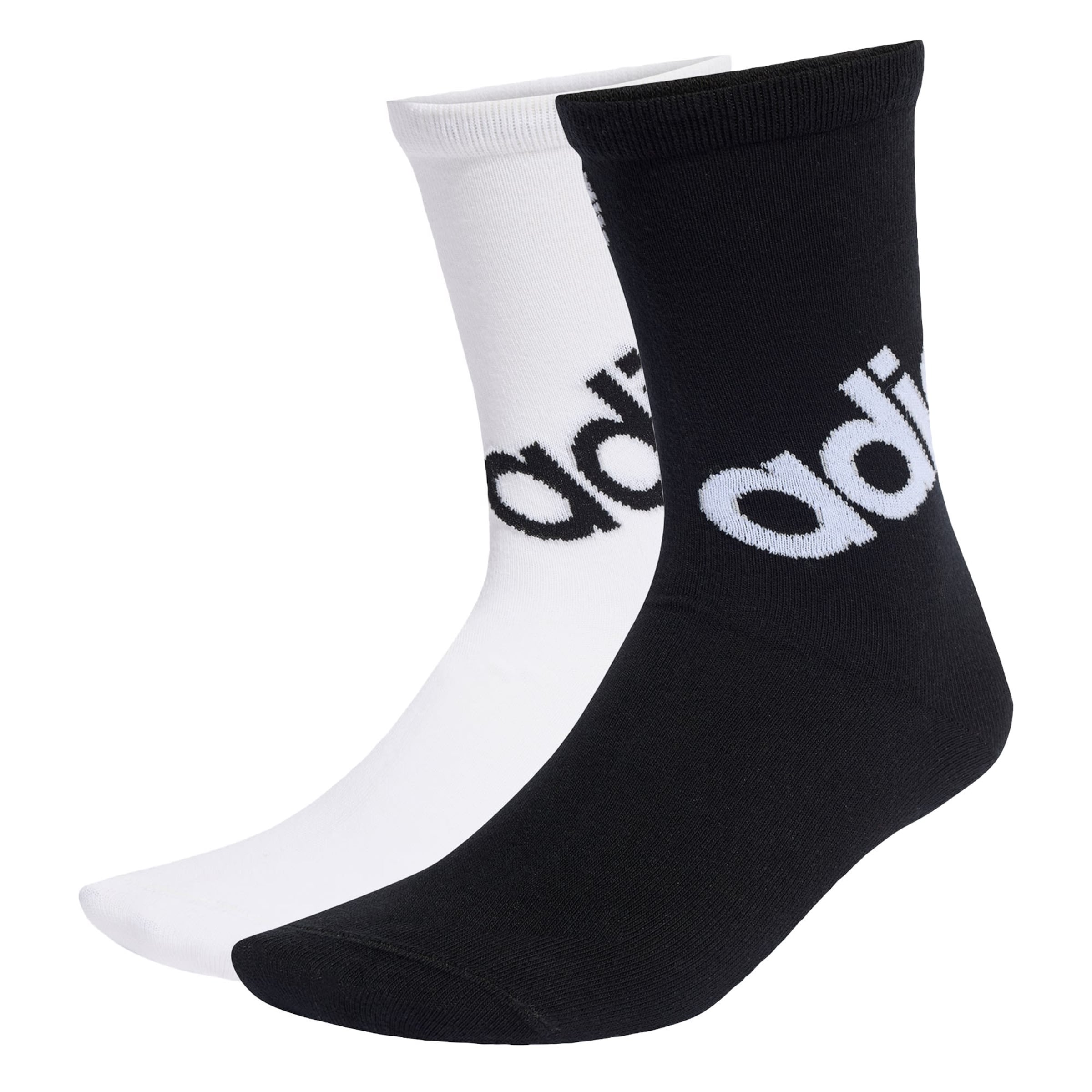ADIDAS ORIGINALS Socks in Black / White, Item view