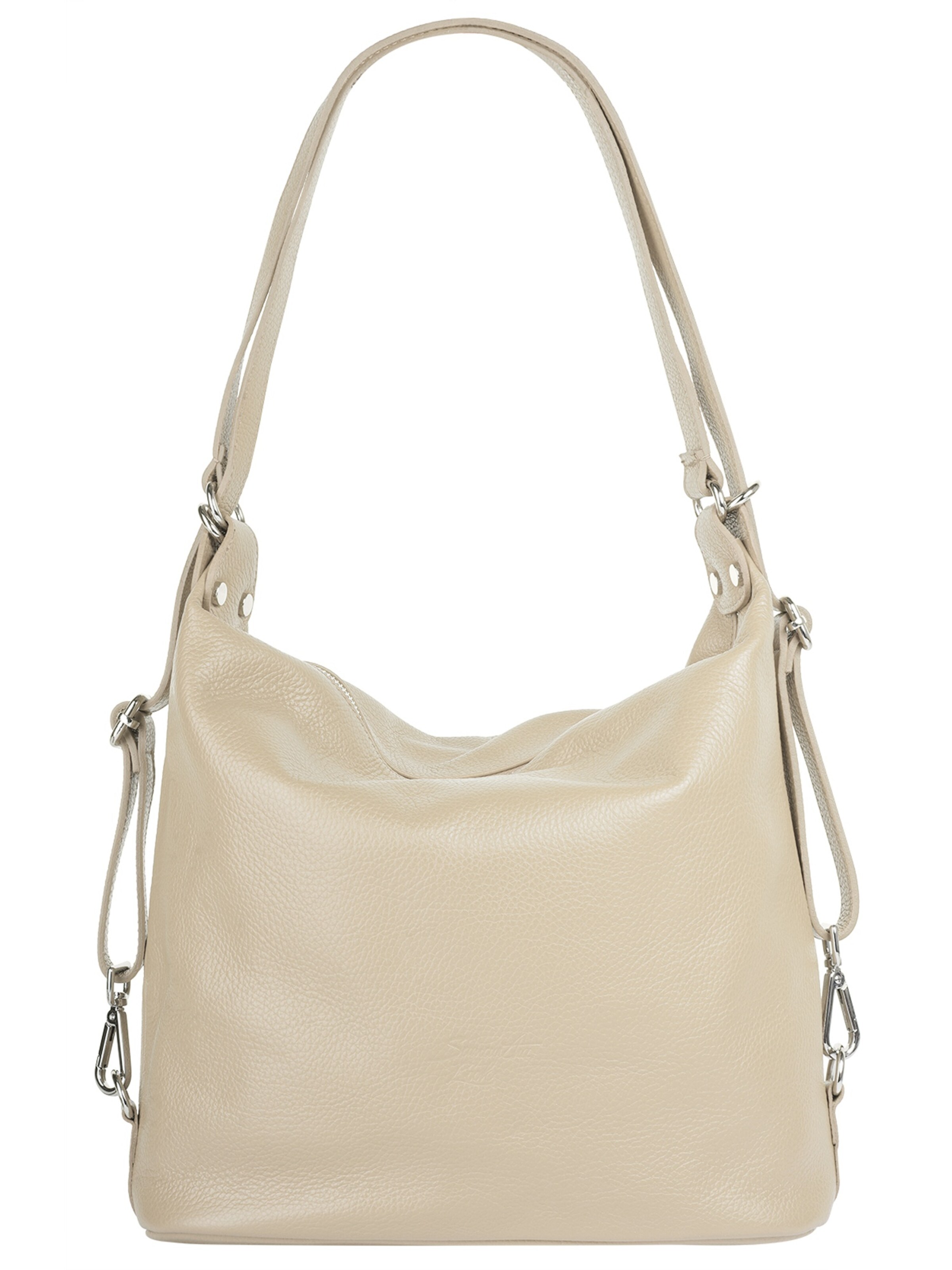 Cabas Samantha Look en beige : devant