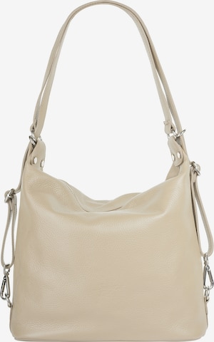 Cabas Samantha Look en beige : devant