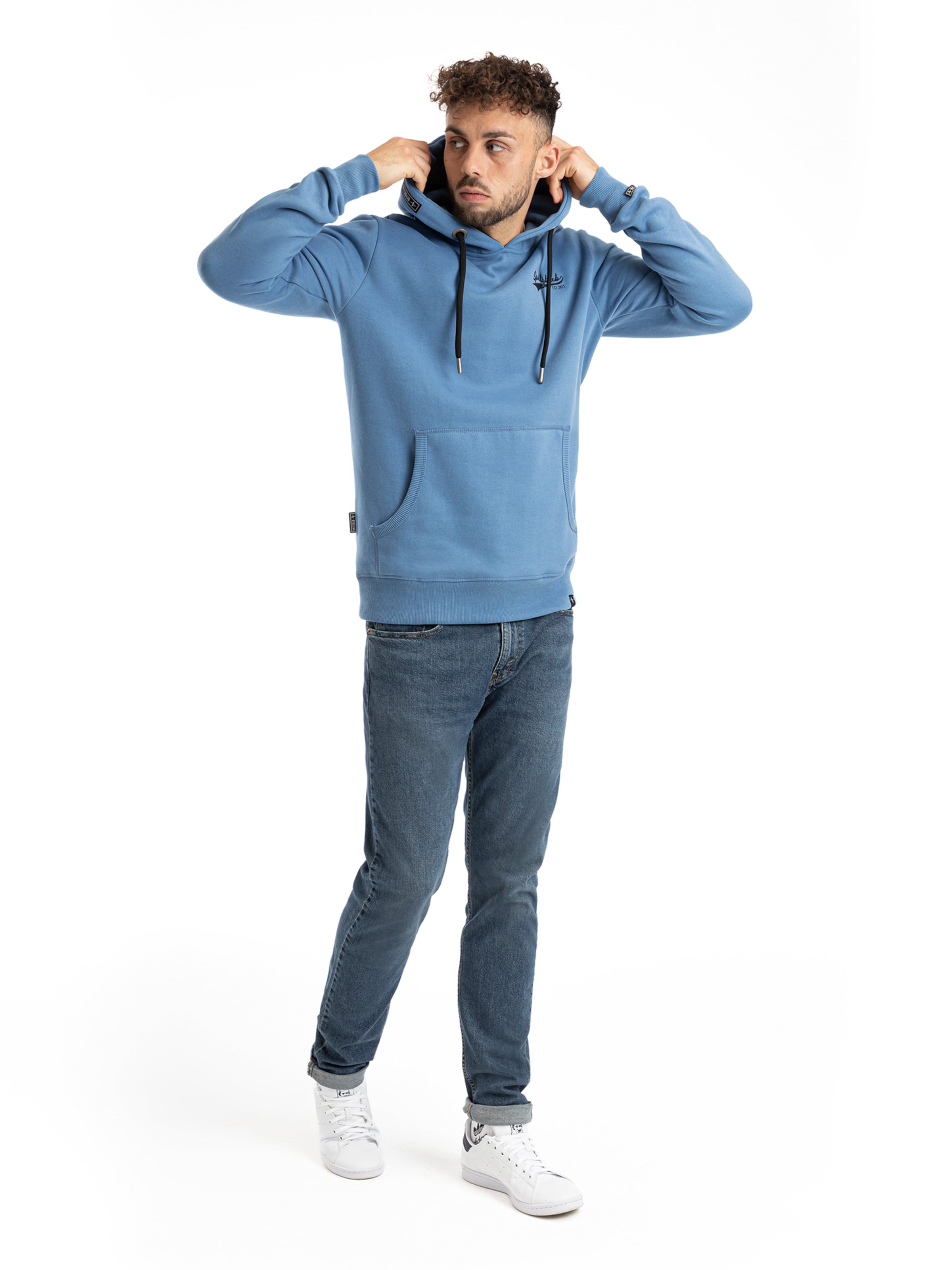 SPITZBUB Sweatshirt 'Fynn' in Blue