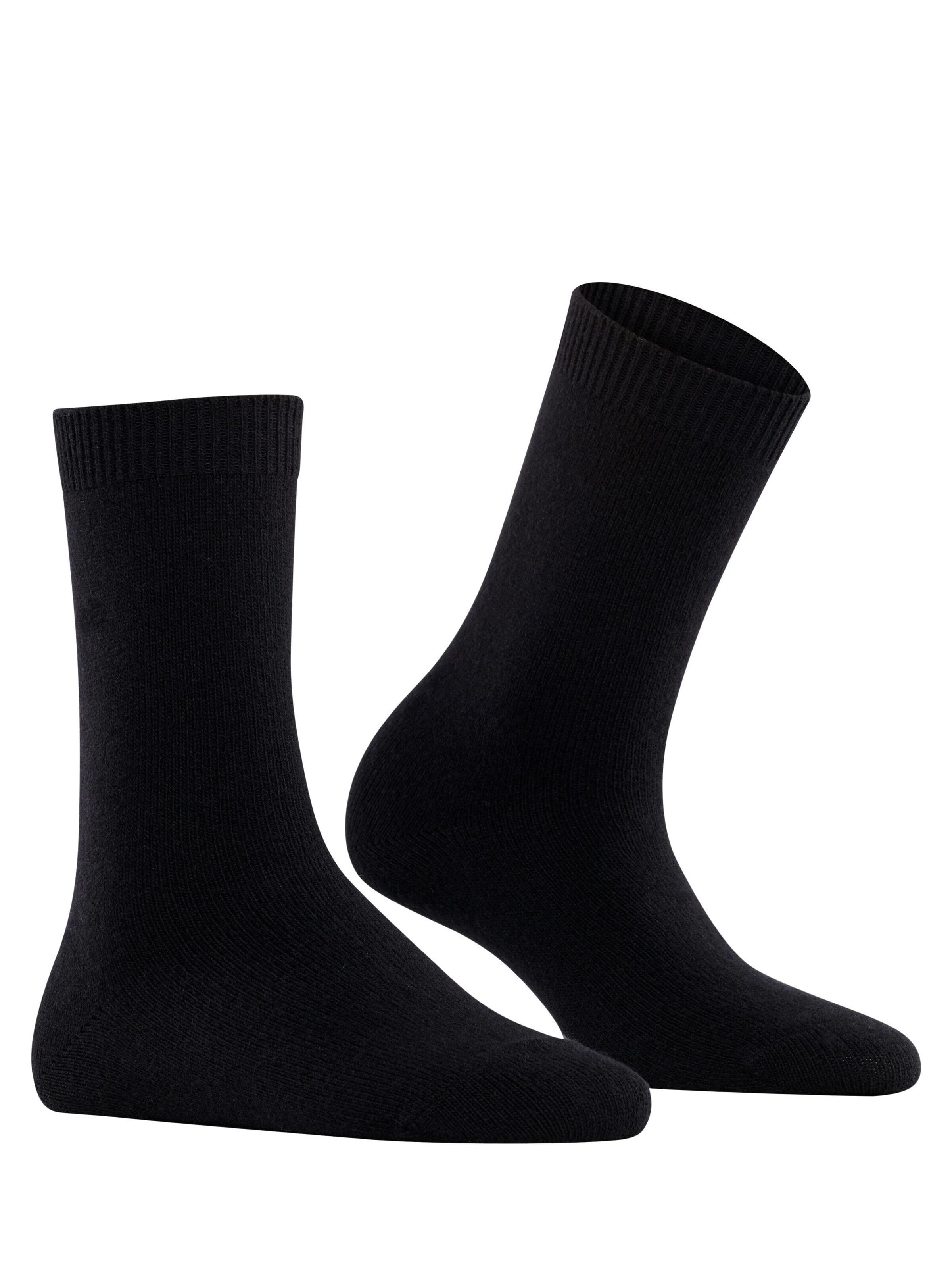 FALKE Socken 'Cosy Wool'‌‌ in Schwarz