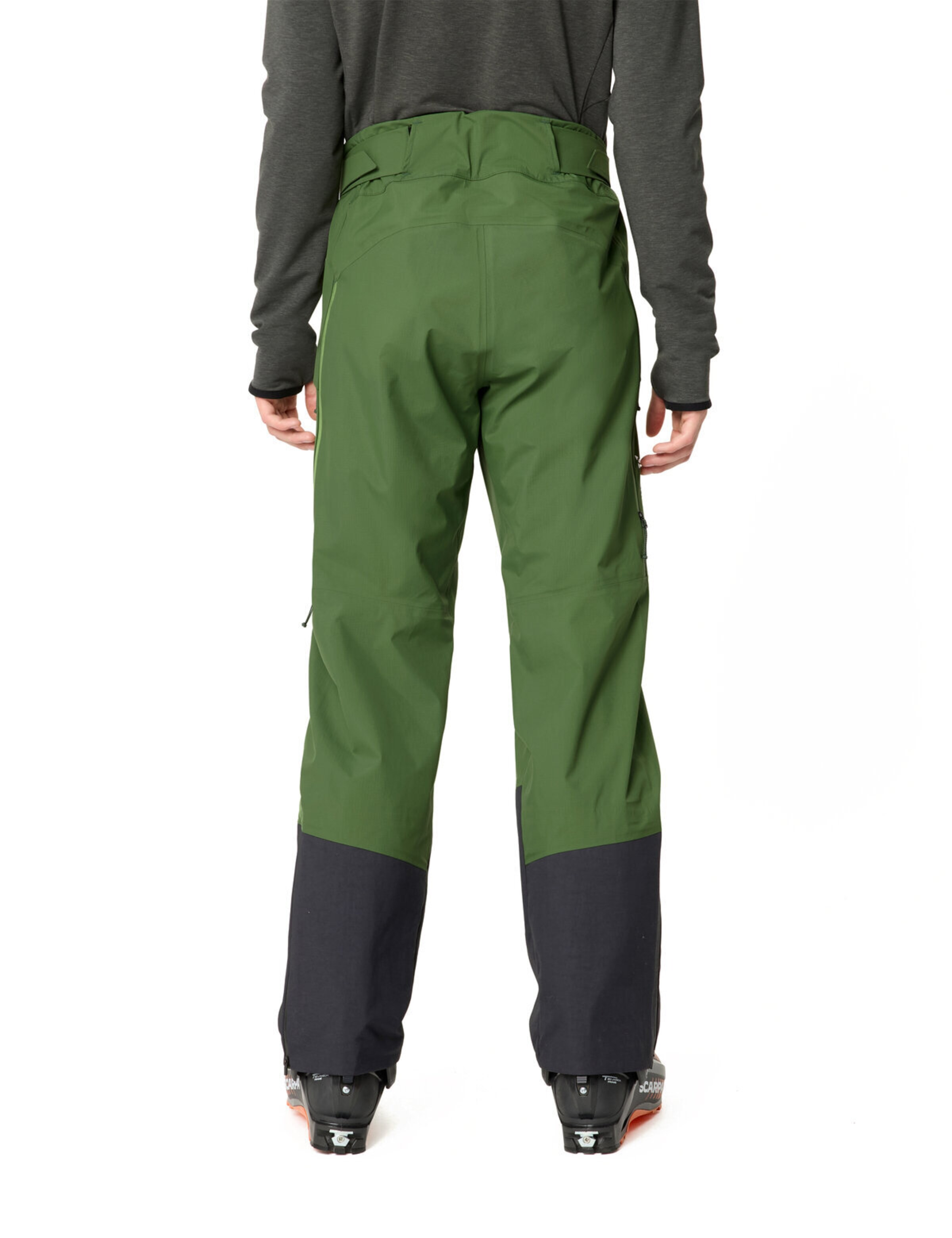 VAUDE Regular Sports trousers 'Monviso II' in Green