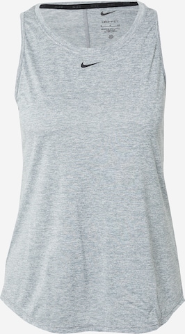 NIKE Sporttop in Grijs: voorkant