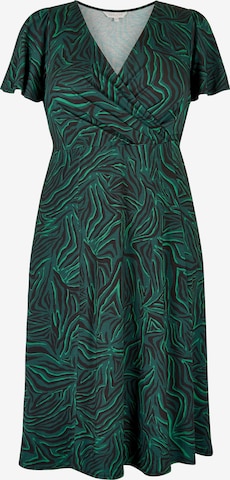 Apricot Summer Dress in Green: front