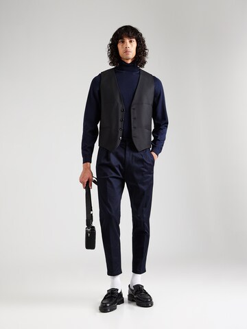 DRYKORN Regular Pleat-Front Pants 'CHASY' in Blue