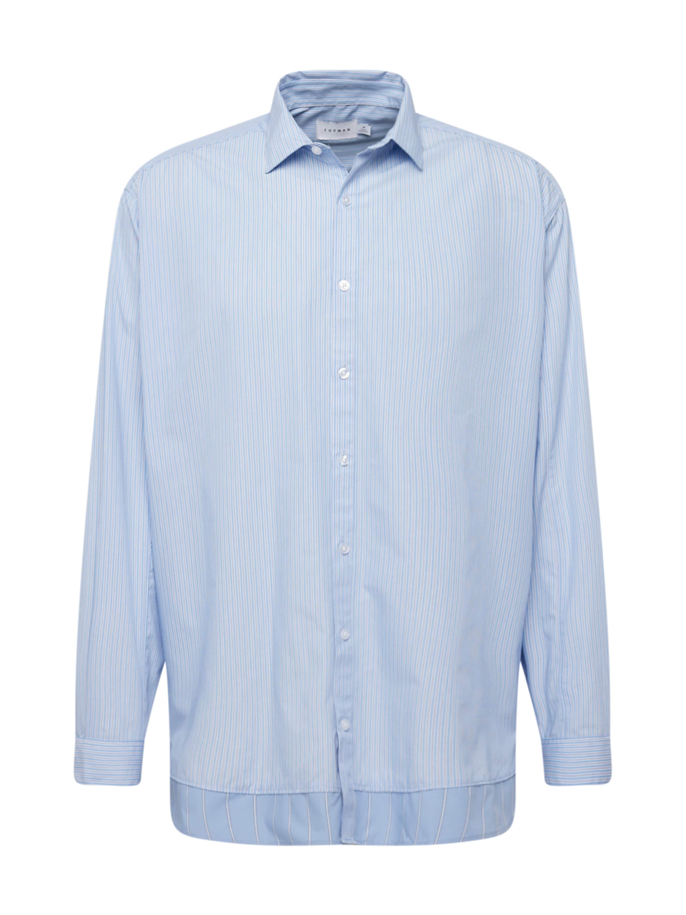 TOPMANComfort Fit Košulja - plava boja: prednji dio