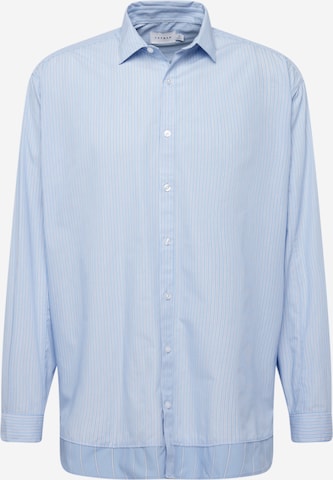 TOPMANComfort Fit Košulja - plava boja: prednji dio