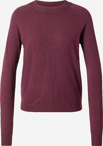 Pull-over 'VMHAPPINESS' VERO MODA en rouge : devant
