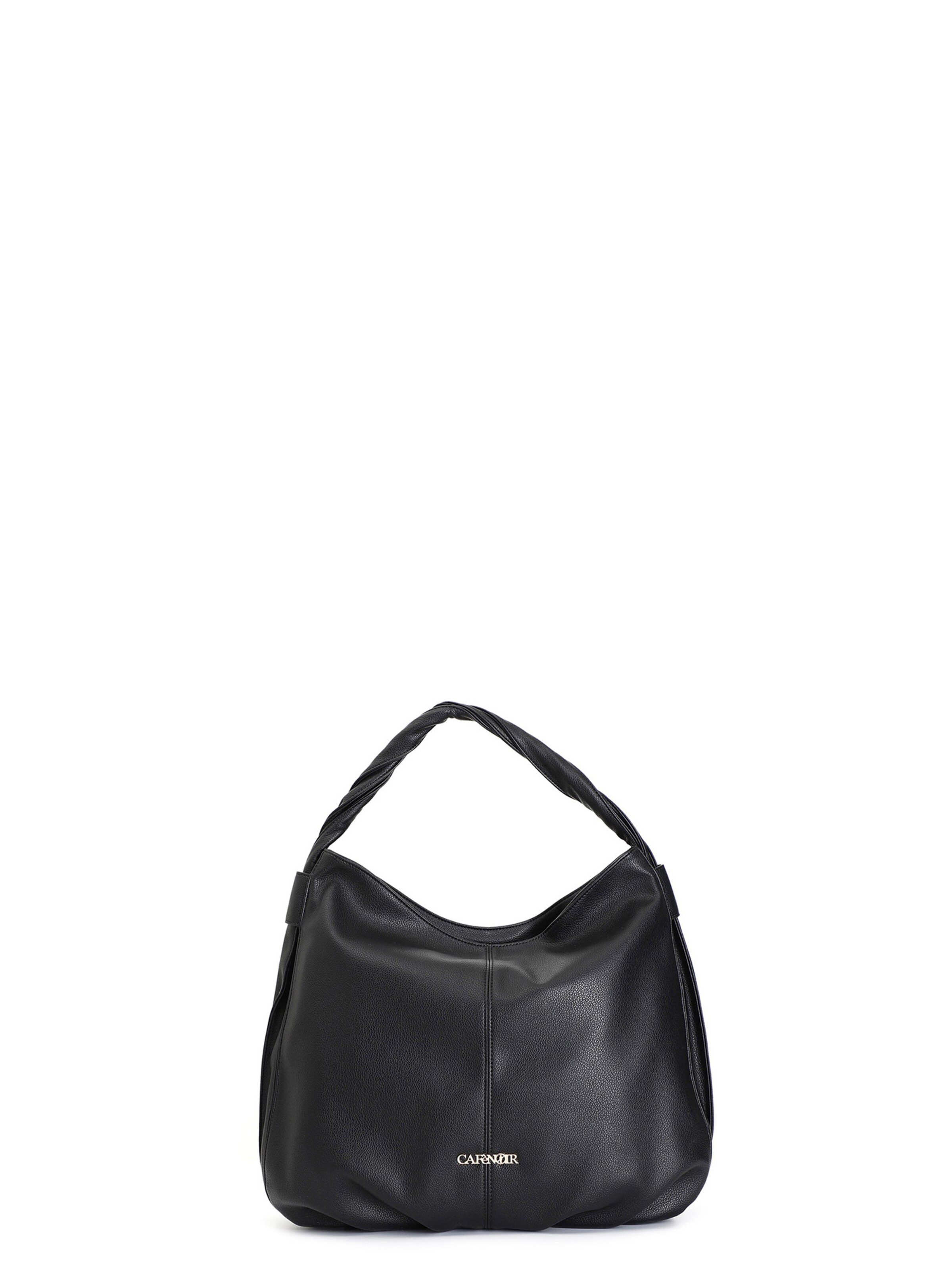 Poche ventrale CAFè NOIR en noir : devant