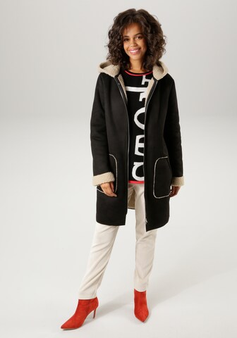 Aniston CASUAL Übergangsparka in Schwarz