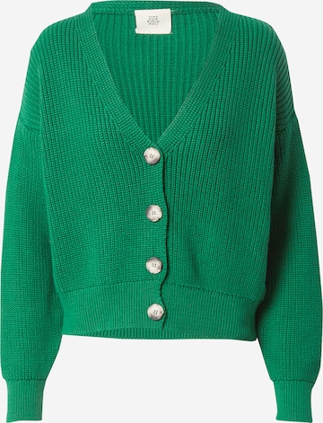 Kauf Dich Glücklich Knit cardigan in Green: front