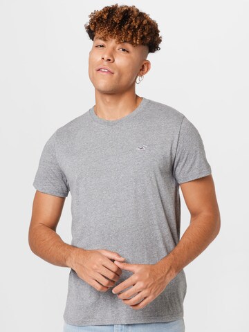 HOLLISTER - Camiseta en gris: frente