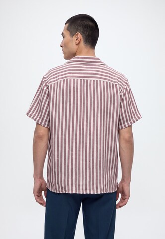 JACK & JONES Comfort Fit Hemd 'JORCOBA' in Braun: Rückseite