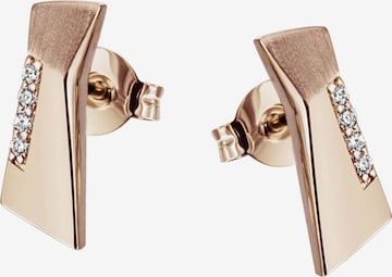 Boucles d'oreilles Goldmaid en rouge : devant