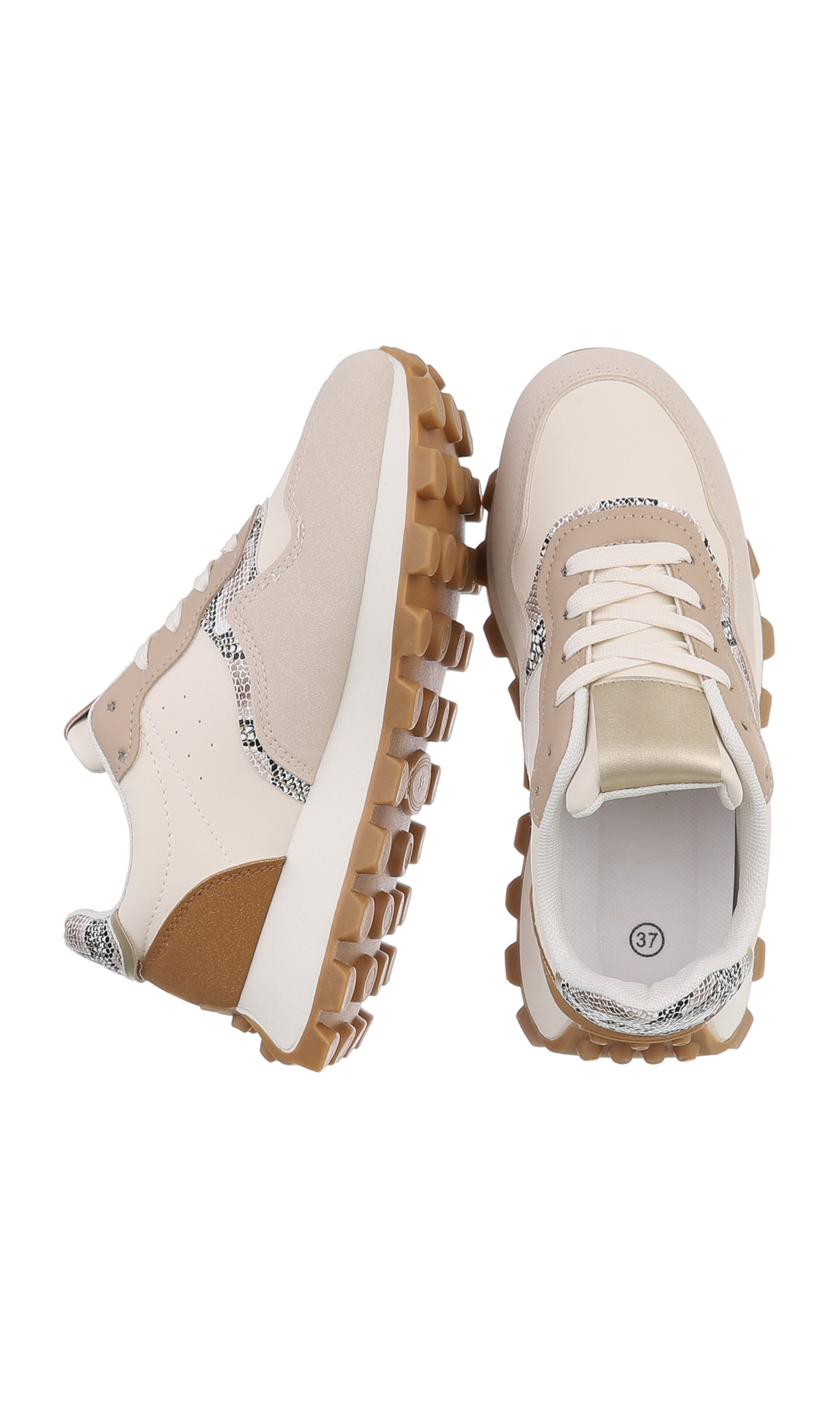 Ital-Design Sneakers in Beige